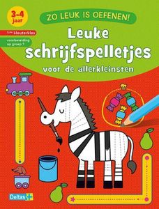 Zo leuk is oefenen! Leuke schrijfspelletjes (3-4 j.)