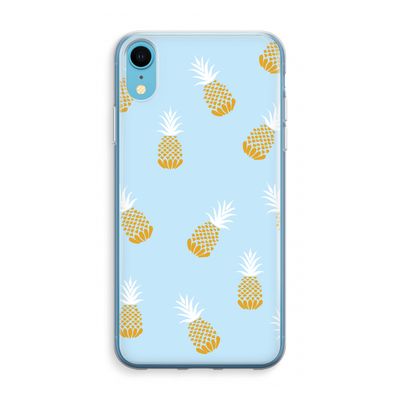 Ananasjes: iPhone XR Transparant Hoesje