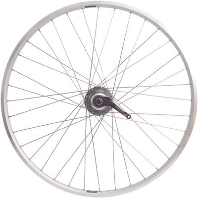 Shimano achterwiel 28" / 622 x 19c zac19 velg met nexus 7 remnaaf zilver