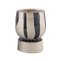 PTMD Bloempot Layiah Bruin 20cm