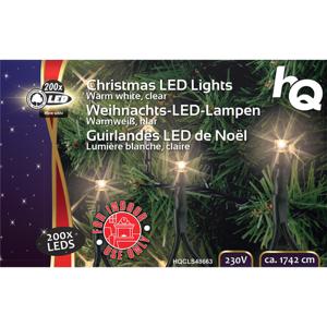 Diverse Kerstverlichting 200 LED Warm Wit 17,4m