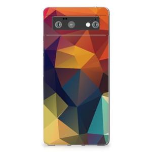 Google Pixel 6 TPU Hoesje Polygon Color