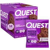 Quest Protein Cookie Double Chocolate Chip (1 doos)