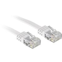 LINDY 47500 RJ45 Netwerkkabel, patchkabel CAT 6 U/UTP 0.30 m Wit Snagless 1 stuk(s) - thumbnail