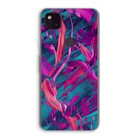 Pink Clouds: Google Pixel 4a 5G Transparant Hoesje
