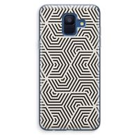 Magic pattern: Samsung Galaxy A6 (2018) Transparant Hoesje
