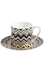 Missoni Home lot de 2 tasses à café Zig Zag - Multicolore