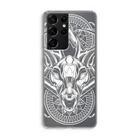 Oh Deer: Samsung Galaxy S21 Ultra Transparant Hoesje