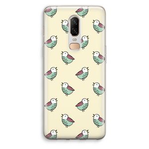 Vogeltjes: OnePlus 6 Transparant Hoesje
