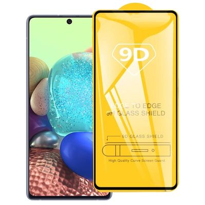 Voor Galaxy A71 5G 9D Full Glue Full Screen Tempered Glass Film