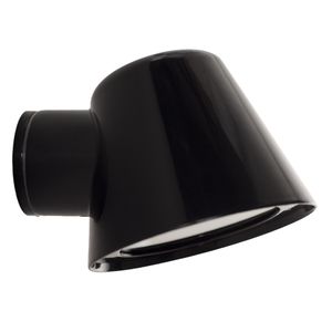 Vita Cup Muurlamp Zwart met Lichtsensor LED
