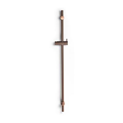 Blue Label Brondby Glijstang | Opbouw | Messing | 90 cm | Rond | Geborsteld brons
