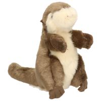 Pluche kleine otter knuffel van 15 cm - knuffeldieren - speelgoed