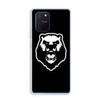 Angry Bear (black): Samsung Galaxy Note 10 Lite Transparant Hoesje