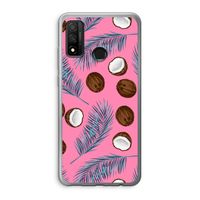 Kokosnoot roze: Huawei P Smart (2020) Transparant Hoesje