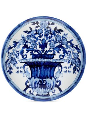 Dolce & Gabbana lot de 2 assiettes à dessert en porcelaine - Bleu