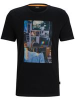 BOSS t-shirt à imprimé photographique - Noir