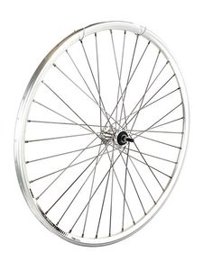 Voorwiel 28 inch 622 zilver rollerbrake spaak 13