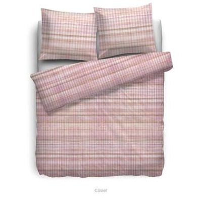 Heckett & Lane dekbedovertrek Cassel - roze - 240x220 cm