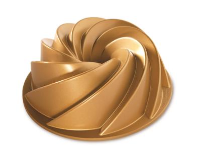 Nordic Ware Tulband / Bakvorm - Heritage Bundt Goud - Gietaluminium - ø 26 cm / 2.4 liter