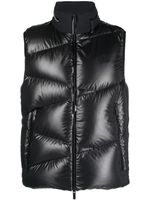 Moncler gilet matelassé à fermeture zippée - Noir