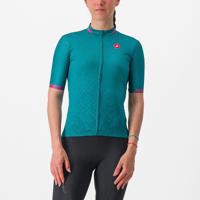 Castelli Pezzi fietsshirt korte mouw groen dames