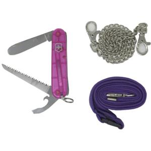 Victorinox 0.2373.T5 0.2373.T5 Zwitsers zakmes Aantal functies 9 Roze (transparant)