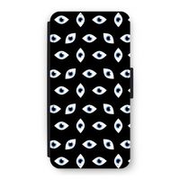 Eyes pattern: iPhone 12 Flip Hoesje