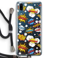 Pow Smack: Huawei P20 Transparant Hoesje met koord