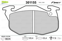 Valeo Remblokset 301155