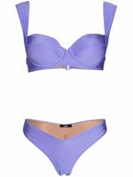 Noire Swimwear bikini à effet de brillance - Violet - thumbnail