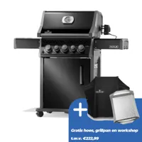 Napoleon Rogue 425 Gas BBQ Zwart Barbecue