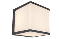 Lutec Vierkante wandlampDoblo antraciet - 5105001125