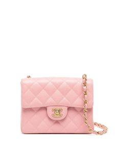 CHANEL Pre-Owned mini sac porté épaule Classic Flap (2005) - Rose