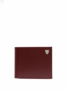 Aspinal Of London portefeuille pliant en cuir - Marron