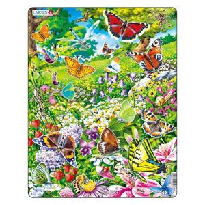 Selecta Larsen legpuzzel dieren - vlinders, 42st.