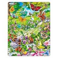 Selecta Larsen legpuzzel dieren - vlinders, 42st.
