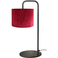 Masterlight Tafel SchemerlampVenus met retro rode lampenkap - 4262-05-6580-03-20