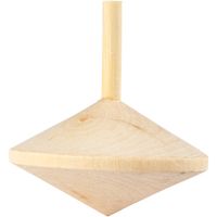 Creativ Company Houten tol naturel, ø 5,5cm Creativ Company Houten tol naturel, ø 5,5cm