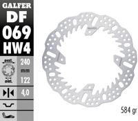 GALFER remschijf "df069" rotor brake rotors starr shark mx