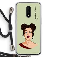 Pop-Art Creator: OnePlus 7 Transparant Hoesje met koord