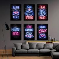 Posters - LOVE GAMING / set van 6 - thumbnail