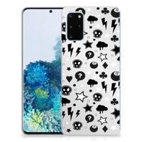 Silicone Back Case Samsung Galaxy S20 Plus Silver Punk Silicone Back Case Samsung Galaxy S20 Plus Silver Punk