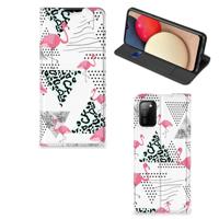 Samsung Galaxy M02s | A02s | Hoesje maken | Flamingo Triangle Samsung Galaxy M02s | A02s | Hoesje maken | Flamingo Triangle