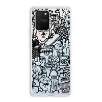 Vexx Black Mixtape: Samsung Galaxy S10 Lite Transparant Hoesje