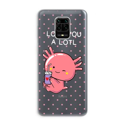 Love You A Lotl: Xiaomi Redmi Note 9 Pro Transparant Hoesje