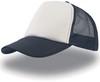 Atlantis AT505 Rapper Cap - White/Navy/Navy - One Size