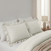 Kussenslopen Ruffles - Off White - 2-PACK - Dekbed-Discounter.nl