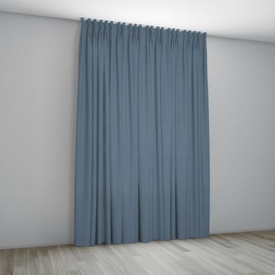 Overgordijn Praag Oud Blauw