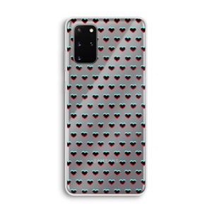 Hartjes: Samsung Galaxy S20 Plus Transparant Hoesje
